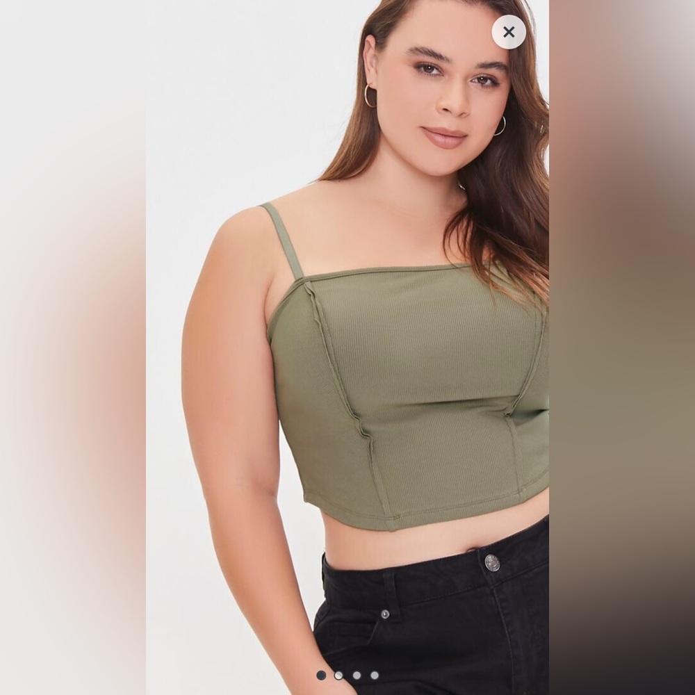 Seamed Cropped Cami